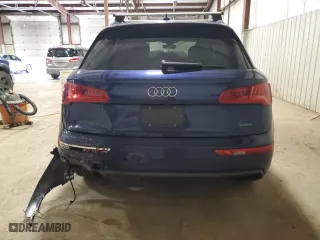 2020 Audi Q5 Premium with VIN WA1ANAFY5L2086112, listed as a Copart auction lot 51587865 with 57,984 mi miles and Salvage Title. Bid and sale history available at carsss.com. Image 6.