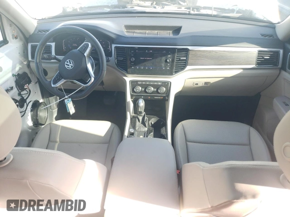 2023 Volkswagen Atlas SE with VIN 1V2JP2CA0PC548717, listed as a Copart auction lot 84495134 with 29,663 mi miles and Salvage title. Bid and sale history available at DreamBid. Image 8.