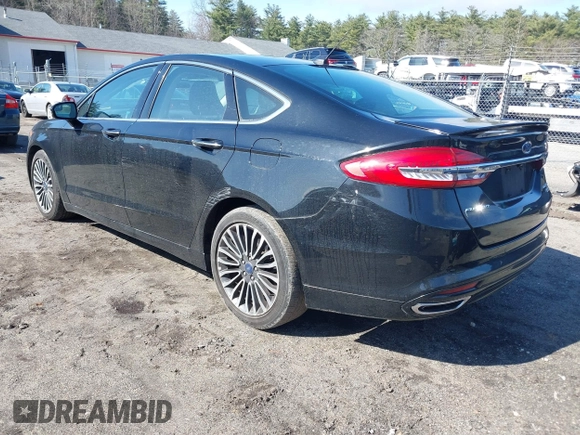 2017 Ford Fusion Titanium with VIN 3FA6P0K91HR124636, listed as a IAAI auction lot 41825469 with 47,889 mi miles. Bid and sale history available at carsss.com. Image 3.