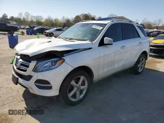 2018 Mercedes-Benz GLE 350 with VIN 4JGDA5HB5JB126177, listed as a Copart auction lot 50085245 with 135,284 mi miles and Salvage Title. Bid and sale history available at DreamBid. Image 1.