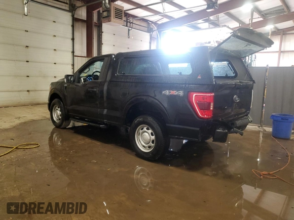 2021 Ford F-150 XL with VIN 1FTMF1EP8MKD83806, listed as a Copart auction lot 48136935 with 104,148 mi miles and Clean title. Bid and sale history available at DreamBid. Image 2.