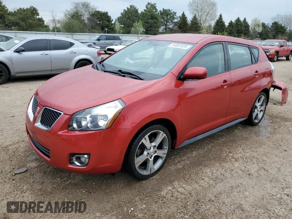 2010 Pontiac Vibe 1SB z VIN 5Y2SP6E00AZ419625, wystawiony jako Copart lot #54361025 z przebiegiem 113 277 mil mil oraz Szkoda całkowita • Salvage title. Historia ofert i sprzedaży dostępna na DreamBid. Obrazek 1.