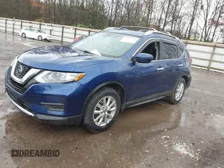 2019 Nissan Rogue SV with VIN 5N1AT2MT7KC829981, listed as a IAAI auction lot 41909889 with 57,794 mi miles and . Bid and sale history available at DreamBid. Image 17.