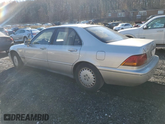 1996 Acura RL with VIN JH4KA9655TC012935, listed as a Copart auction lot 80861334 with 0 mi miles and Salvage Title. Bid and sale history available at carsss.com. Image 2.