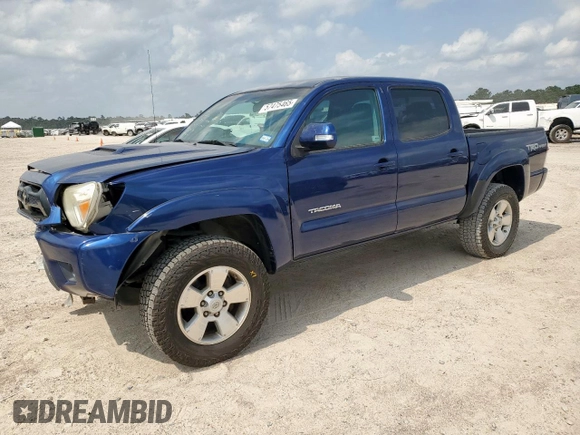 2014 Toyota Tacoma PreRunner с VIN 3TMJU4GN4EM166009, выставлен на аукционе Copart как лот 57475465 с пробегом 96 488 миль миль и Списание • Salvage title. История ставок и продаж доступна на DreamBid. Изображение 1.