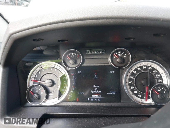 2013 Ram 1500 Tradesman with VIN 1C6RR6FT6DS617616, listed as a IAAI auction lot 41419265 with 134,741 mi miles and . Bid and sale history available at DreamBid. Image 7.