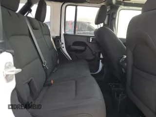 2023 Jeep Wrangler Sport S with VIN 1C4HJXDN7PW671722, listed as a Copart auction lot 42614755 with 41,584 mi miles and Salvage Title. Bid and sale history available at DreamBid. Image 11.