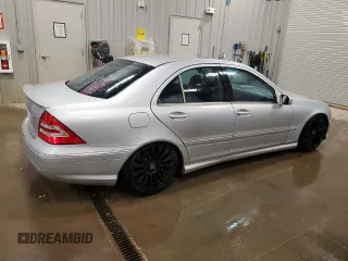2007 Mercedes-Benz C 230 Sport with VIN WDBRF52H27F932115, listed as a Copart auction lot 62959505 with 154,449 mi miles and Clean title. Bid and sale history available at DreamBid. Image 3.