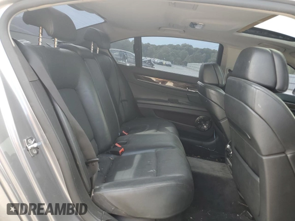 2009 BMW 7 Series 750Li with VIN WBAKB83589CY58639, listed as a Copart auction lot 54968705 with 211,516 mi miles and Clean Title. Bid and sale history available at DreamBid. Image 11.