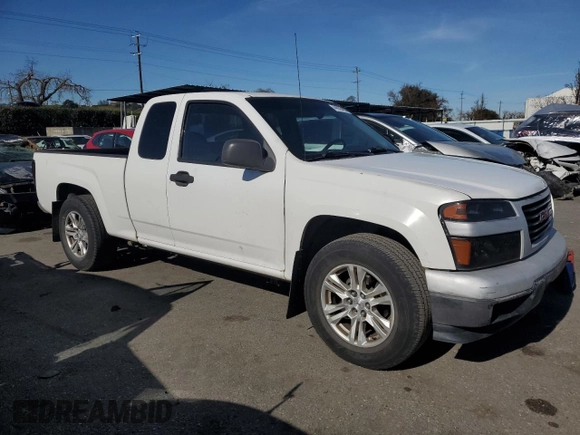 2007 GMC Canyon SLE1 with VIN 1GTCS199178250034, listed as a Copart auction lot 44559485 with 154,990 mi miles and Clean Title. Bid and sale history available at carsss.com. Image 4.