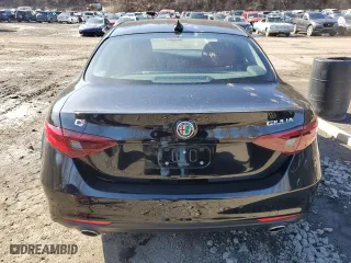 2021 Alfa Romeo Giulia with VIN ZARFANAN6M7648198, listed as a Copart auction lot 47525925 with NaN miles and Salvage Title. Bid and sale history available at carsss.com. Image 6.