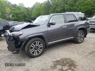 2022 Toyota 4Runner Limited z VIN JTEKU5JR5N6015570, wystawiony jako Copart lot #52515915 z przebiegiem 65 739 mil mil oraz Szkoda całkowita • Salvage title. Historia ofert i sprzedaży dostępna na DreamBid. Obrazek 1.