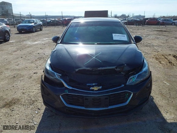 2017 Chevrolet Cruze LT with VIN 1G1BE5SM5H7235948, listed as a IAAI auction lot 41493268 with NaN miles. Bid and sale history available at carsss.com. Image 12.
