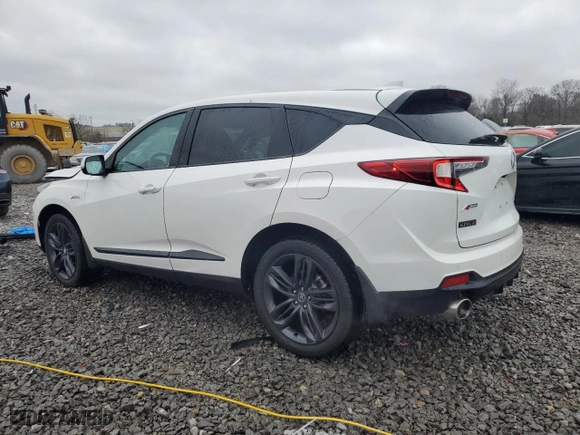 2024 Acura RDX w/A-Spec Package with VIN 5J8TC2H66RL035762, listed as a Copart auction lot 45744885 with 2,639 mi miles and Salvage Title. Bid and sale history available at carsss.com. Image 2.
