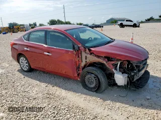 2017 Nissan Sentra SV with VIN 3N1AB7AP2HL663543, listed as a Copart auction lot 60820755 with 112,747 mi miles and Salvage title. Bid and sale history available at DreamBid. Image 4.