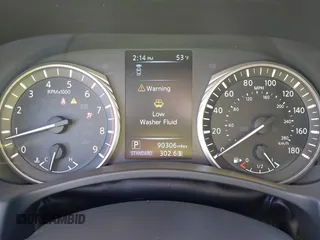 2019 Infiniti Q50 3.0t LUXE with VIN JN1EV7AP5KM514713, listed as a IAAI auction lot 41528021 with 90,306 mi miles. Bid and sale history available at carsss.com. Image 7.