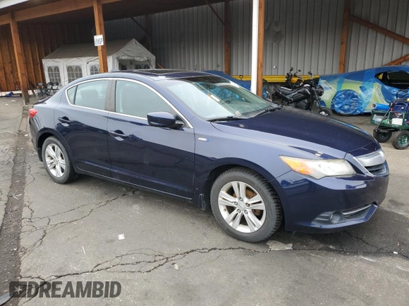 2013 Acura ILX Hybrid Tech Pkg with VIN 19VDE3F75DE301782, listed as a Copart auction lot 54914405 with 159,012 mi miles and Clean Title. Bid and sale history available at carsss.com. Image 4.