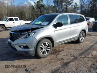 2018 Honda Pilot EX-L with VIN 5FNYF5H56JB000683, listed as a IAAI auction lot 41470855 with 80,301 mi miles. Bid and sale history available at carsss.com. Image 17.