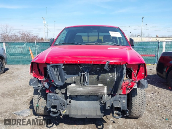 2005 Ford F-150 STX with VIN 1FTRX14W25NA45992, listed as a IAAI auction lot 41702409 with 202,867 mi miles. Bid and sale history available at carsss.com. Image 6.
