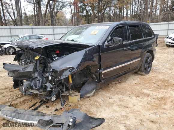 2007 Jeep Grand Cherokee SRT-8 with VIN 1J8HR78337C620584, listed as a Copart auction lot 85054184 with 0 mi miles and Salvage Title. Bid and sale history available at carsss.com. Image 1.