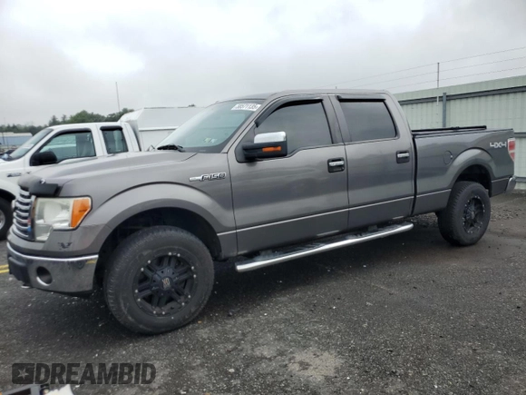 2010 Ford F-150 XL with VIN 1FTFW1EV1AFD48049, listed as a Copart auction lot 58571135 with 189,439 mi miles and Salvage title. Bid and sale history available at DreamBid. Image 1.