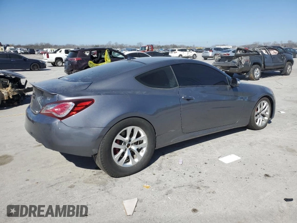 2015 Hyundai Genesis Coupe 3.8L Base with VIN KMHHT6KJ9FU128558, listed as a Copart auction lot 48513645 with 84,697 mi miles and Clean title. Bid and sale history available at DreamBid. Image 3.