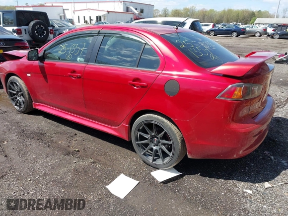 2011 Mitsubishi Lancer ES with VIN JA32U2FU3BU036133, listed as a IAAI auction lot 41970838 with 142,838 mi miles. Bid and sale history available at carsss.com. Image 3.