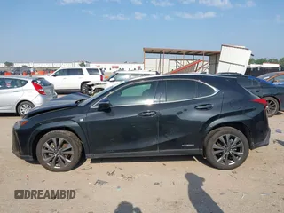 2022 Lexus UX 250h F Sport with VIN JTHR9JBHXN2058276, listed as a IAAI auction lot 42320129 with 83,439 mi miles and . Bid and sale history available at DreamBid. Image 14.