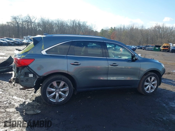 2016 Acura MDX w/Advance with VIN 5FRYD4H90GB042471, listed as a IAAI auction lot 41510207 with 176,168 mi miles. Bid and sale history available at carsss.com. Image 13.