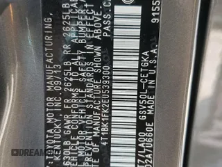 2014 Toyota Camry SE with VIN 4T1BK1FK2EU539300, listed as a Copart auction lot 72470064 with 0 mi miles and Salvage Title. Bid and sale history available at carsss.com. Image 12.