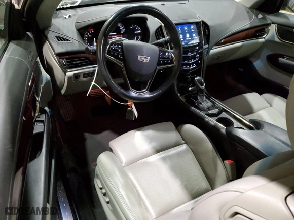 2018 Cadillac ATS Coupe Luxury AWD with VIN 1G6AF1RX5J0130983, listed as a Copart auction lot 86875344 with 61,333 mi miles and Salvage Title. Bid and sale history available at carsss.com. Image 8.