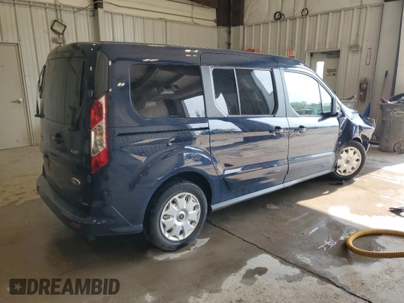 2014 Ford Transit Connect XLT with VIN NM0GS9F76E1154695, listed as a Copart auction lot 59864405 with 37,290 mi miles and Non repairable. Bid and sale history available at DreamBid. Image 3.