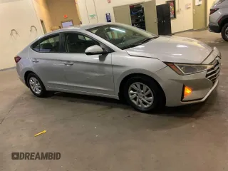 2020 Hyundai Elantra SE with VIN 5NPD74LF7LH512575, listed as a Copart auction lot 87777815 with 51,391 mi miles and Clean Title. Bid and sale history available at carsss.com. Image 1.