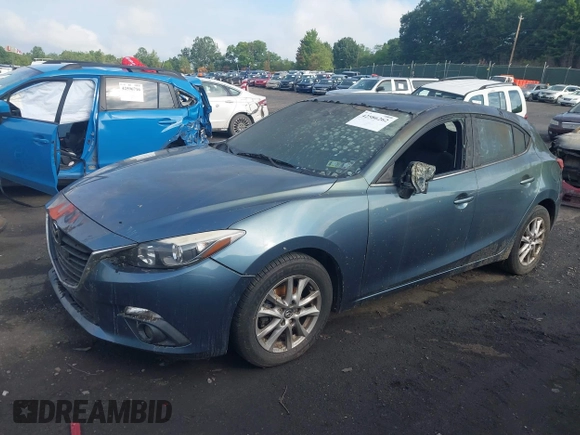 2015 Mazda 3 i Touring with VIN JM1BM1L79F1271427, listed as a IAAI auction lot 42586262 with Not provided miles and . Bid and sale history available at DreamBid. Image 2.