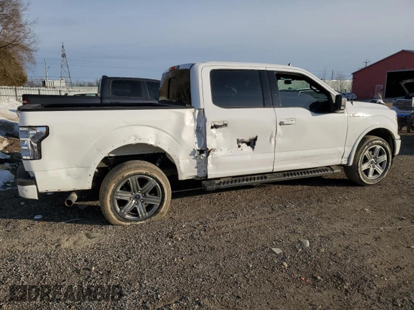2019 Ford F-150 XL with VIN 1FTEW1EP9KKE01635, listed as a Copart auction lot 47281225 with 90,800 mi miles and Clean title. Bid and sale history available at DreamBid. Image 3.