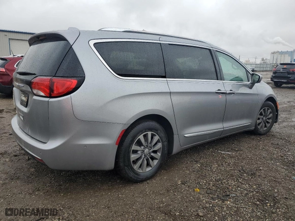2019 Chrysler Pacifica Touring L Plus with VIN 2C4RC1EG6KR705839, listed as a Copart auction lot 48193655 with 91,690 mi miles and Salvage Title. Bid and sale history available at carsss.com. Image 3.