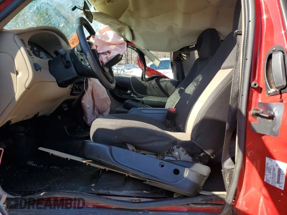 2005 Ford Ranger XLT with VIN 1FTYR44U45PA34339, listed as a Copart auction lot 48881335 with Not Provided miles and Salvage Title. Bid and sale history available at DreamBid. Image 7.