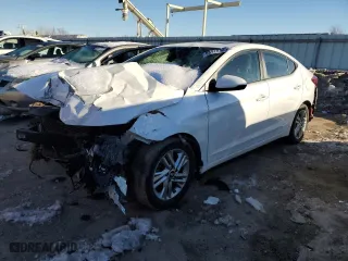 2020 Hyundai Elantra Value Edition with VIN 5NPD84LF2LH581235, listed as a Copart auction lot 88978305 with 0 mi miles and Salvage Title. Bid and sale history available at carsss.com. Image 1.