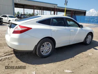 2012 Honda Crosstour EX-L with VIN 5J6TF3H53CL004005, listed as a Copart auction lot 73849554 with 0 mi miles and Salvage Title. Bid and sale history available at carsss.com. Image 3.