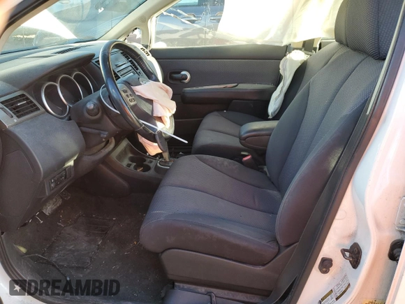 2007 Nissan Versa 1.8 SL with VIN 3N1BC11E57L414097, listed as a Copart auction lot 46945525 with 81,788 mi miles and Salvage Title. Bid and sale history available at carsss.com. Image 7.