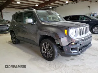 2018 Jeep Renegade Limited с VIN ZACCJBDB6JPH34297, выставлен на аукционе Copart как лот 52793075 с пробегом 76 262 миль миль и Списание • Salvage title. История ставок и продаж доступна на DreamBid. Изображение 4.