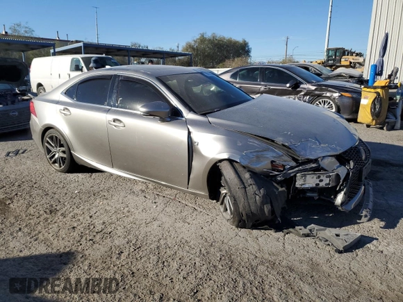 2017 Lexus IS 350 z VIN JTHBE1D21H5029354, wystawiony jako Copart lot #80158324 z przebiegiem 67 634 mil mil oraz Szkoda całkowita • Salvage title. Historia ofert i sprzedaży dostępna na DreamBid. Obrazek 4.