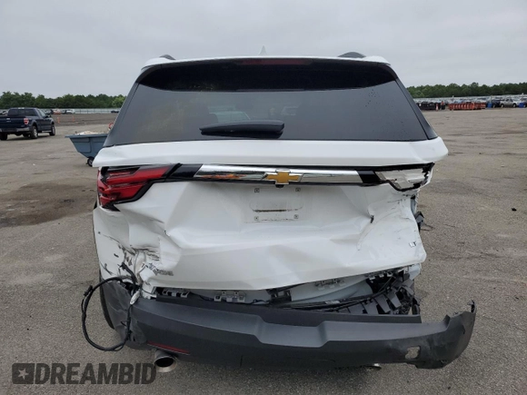 2023 Chevrolet Traverse LT Cloth with VIN 1GNERGKWXPJ175177, listed as a Copart auction lot 66147504 with 22,893 mi miles and Salvage Title. Bid and sale history available at carsss.com. Image 6.