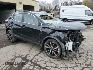 2017 Nissan Rogue Sport SL with VIN JN1BJ1CR4HW133040, listed as a Copart auction lot 52760255 with 122,354 mi miles and Salvage Title. Bid and sale history available at carsss.com. Image 4.