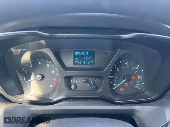 2015 Ford Transit Passenger XL with VIN 1FBAX2CM1FKA92781, listed as a IAAI auction lot 41664664 with 203,072 mi miles. Bid and sale history available at carsss.com. Image 7.