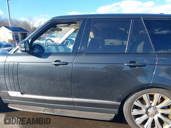 2017 Land Rover Range Rover HSE with VIN SALGS2FV1HA372100, listed as a IAAI auction lot 41525177 with 117,324 mi miles and . Bid and sale history available at DreamBid. Image 14.