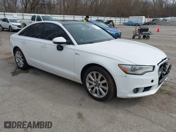 2013 Audi A6 Premium Plus z VIN WAUGGAFC3DN081065, wystawiony jako IAAI lot #41931342 z przebiegiem 136 570 mil mil oraz . Historia ofert i sprzedaży dostępna na DreamBid. Obrazek 1.