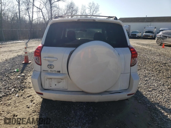 2006 Toyota RAV4 Sport with VIN JTMZK32V565001930, listed as a Copart auction lot 48497685 with 180,794 mi miles and Salvage title. Bid and sale history available at DreamBid. Image 6.