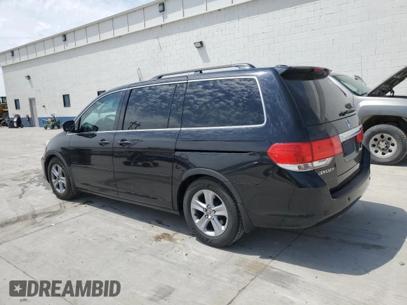 2008 Honda Odyssey Touring with VIN 5FNRL38908B092436, listed as a Copart auction lot 59914655 with 186,462 mi miles and Salvage title. Bid and sale history available at DreamBid. Image 2.