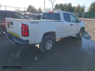 2019 Chevrolet Colorado 4WD Work Truck with VIN 1GCHTBEN0K1152707, listed as a IAAI auction lot 41667933 with 105,816 mi miles. Bid and sale history available at carsss.com. Image 4.